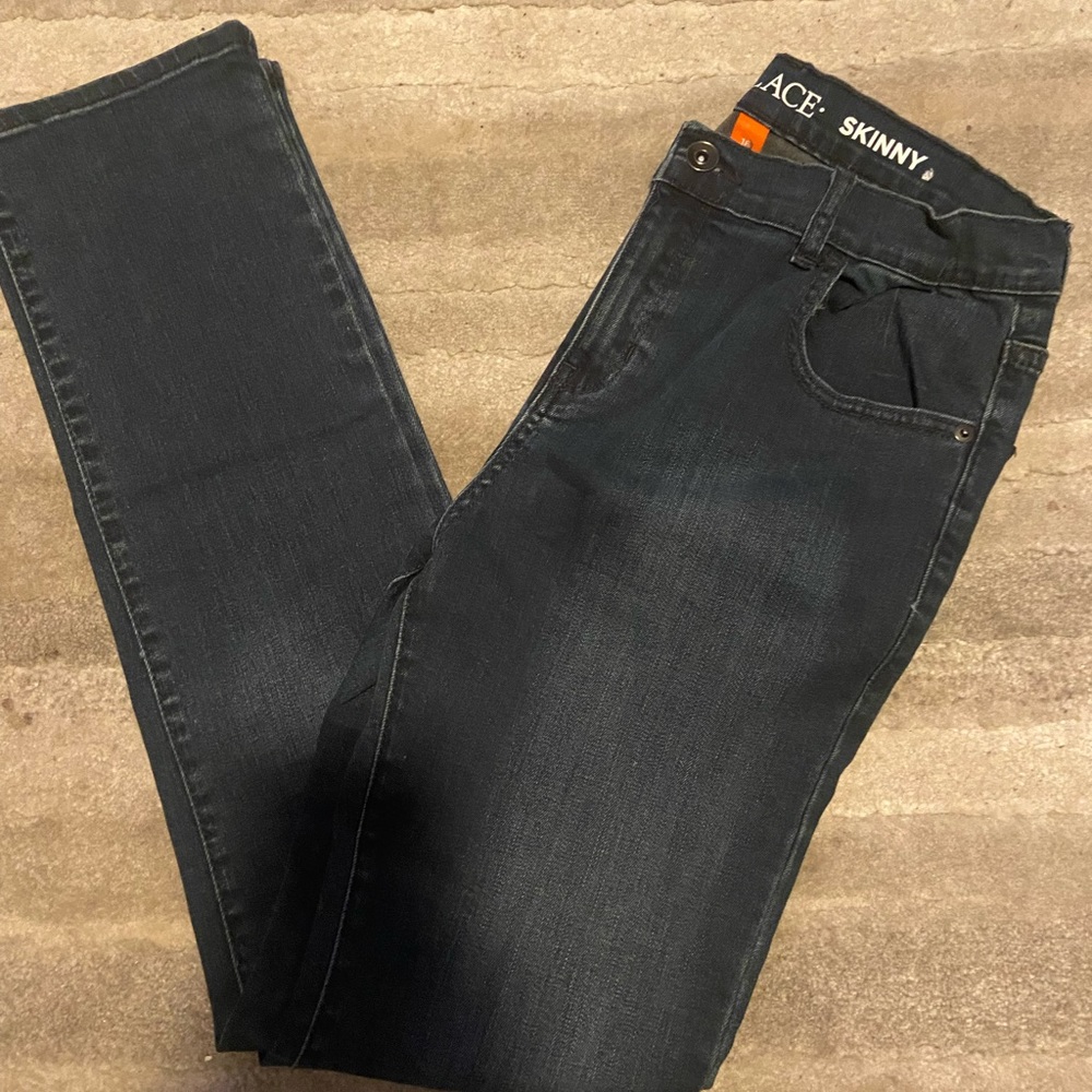 Children’s Place Boys Size 16 Skinny Dark-wash Jeans